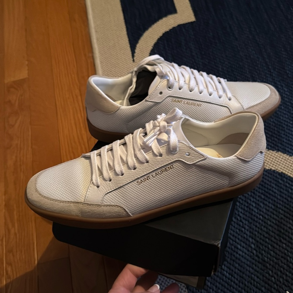 Saint Laurent New WT White Sneakers 41